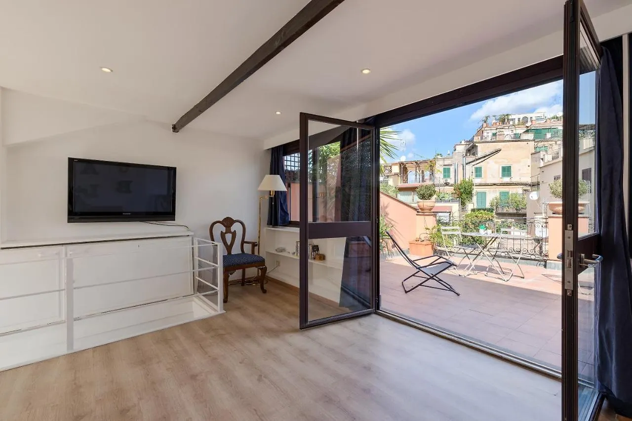 Rome As You Feel - Penthouse Apartment With Terrace On Spanish Steps Italy