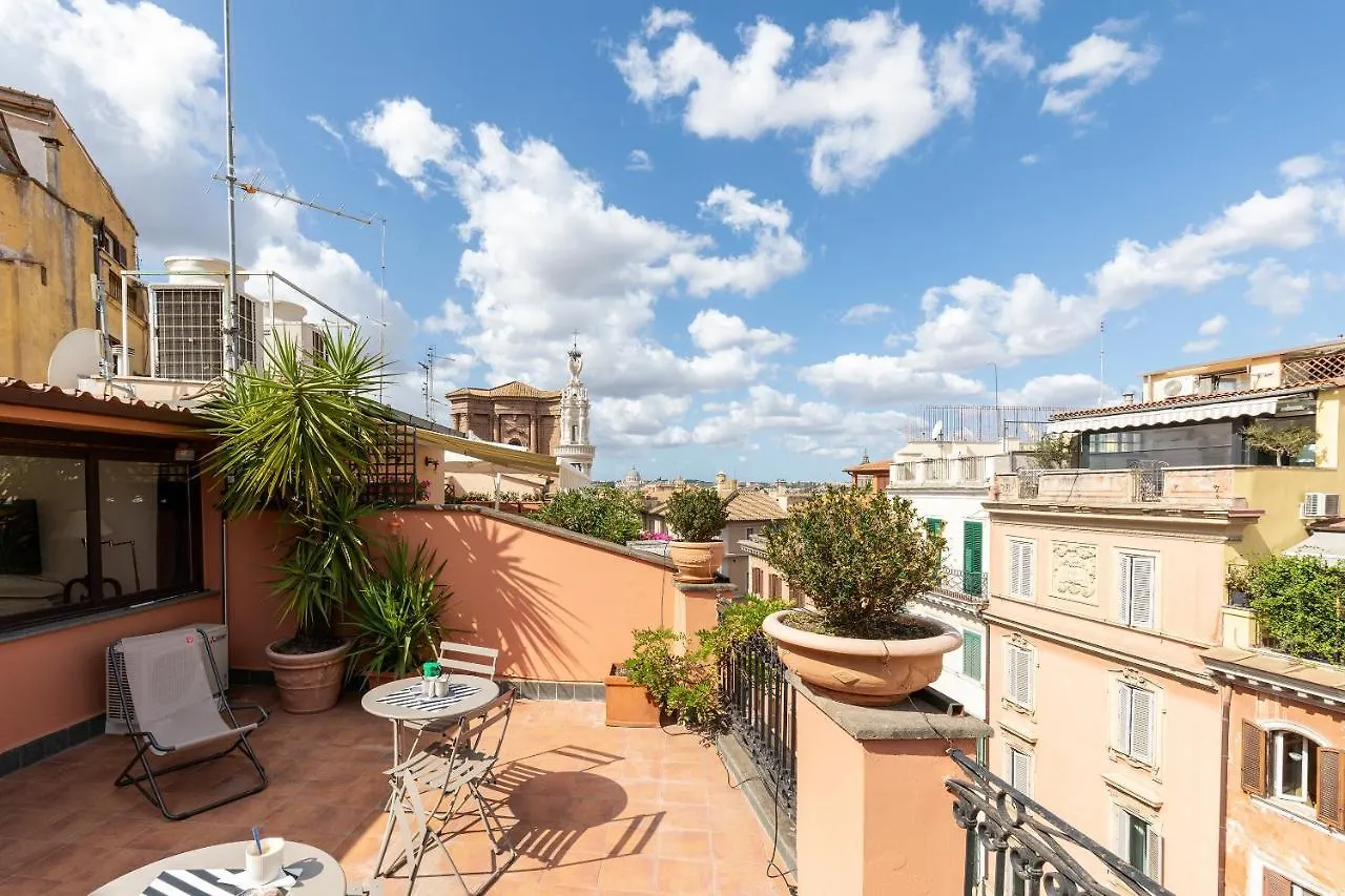 Rome As You Feel - Penthouse Apartment With Terrace On Spanish Steps